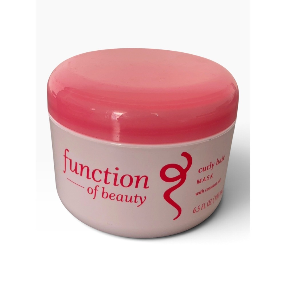 Function of Beauty Curly Hair Mask with Coconut Oil 6.5 fl oz Hair Treatment